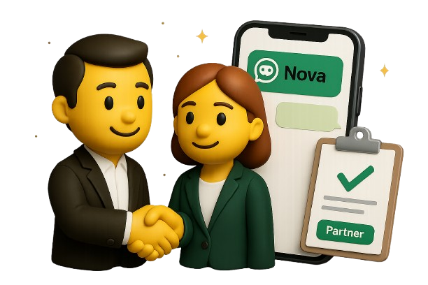 Nova merchant illustration